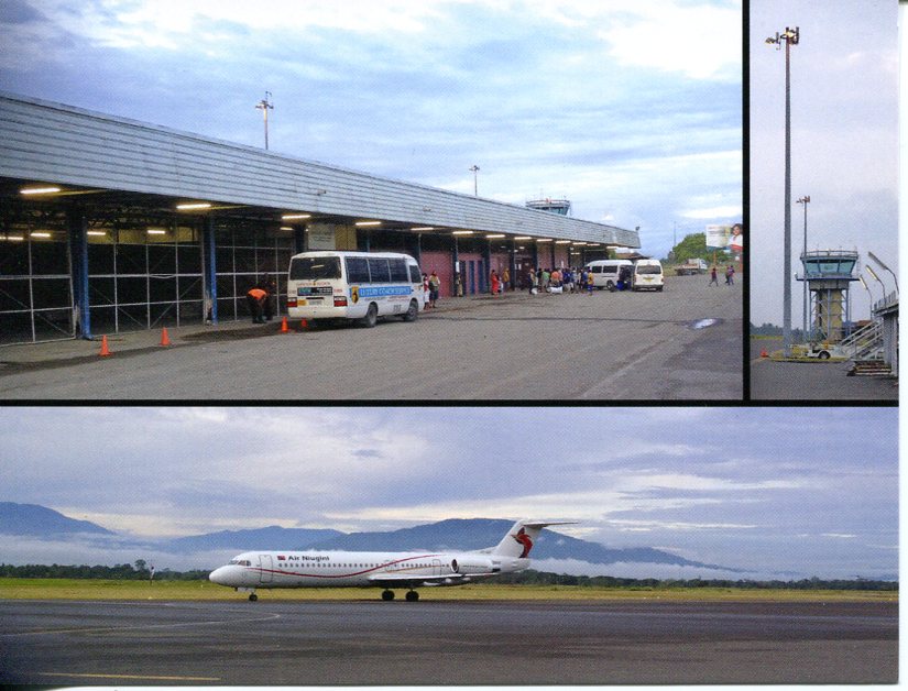 Papua New Guinea - Morobe Province, Nadzab Airport. Lae